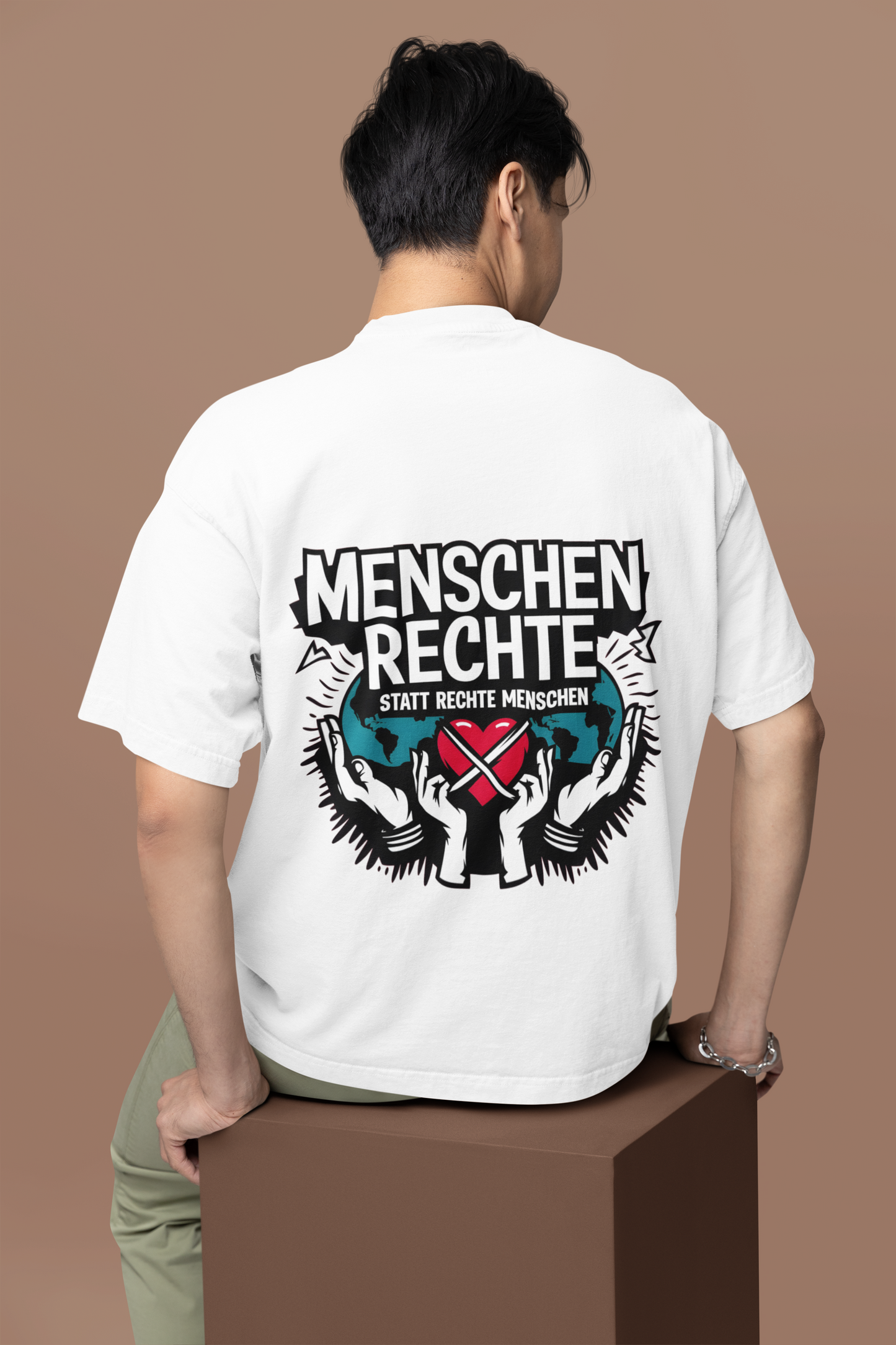 Menschenrechte 2 Oversized Shirt