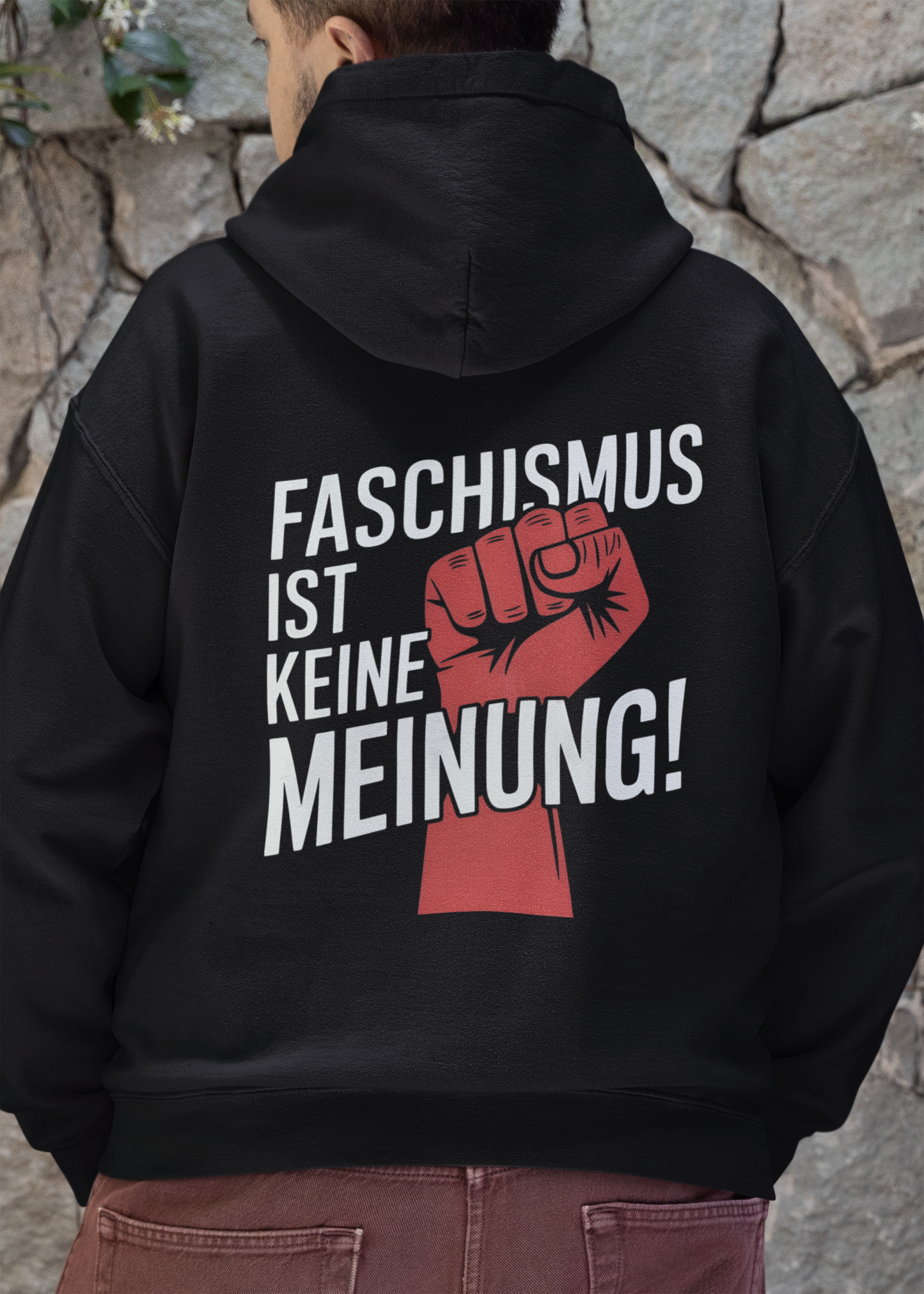 Faschismus ist keine Meinung - Oversized Hoodie