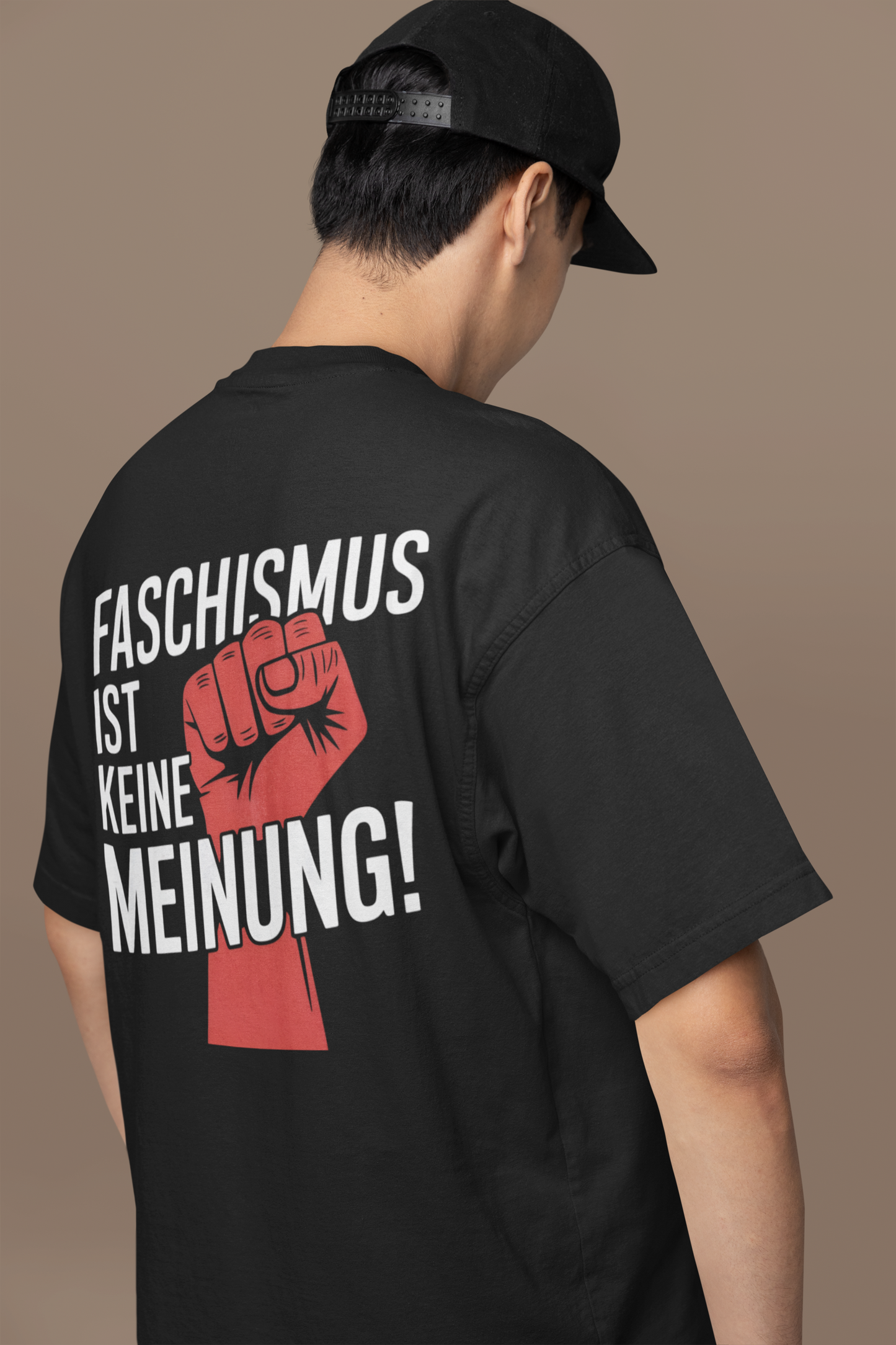 Faschismus ist keine Meinung - Oversized Shirt