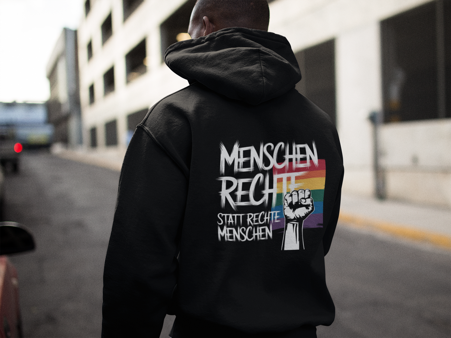 Menschenrechte - Oversized Hoodie