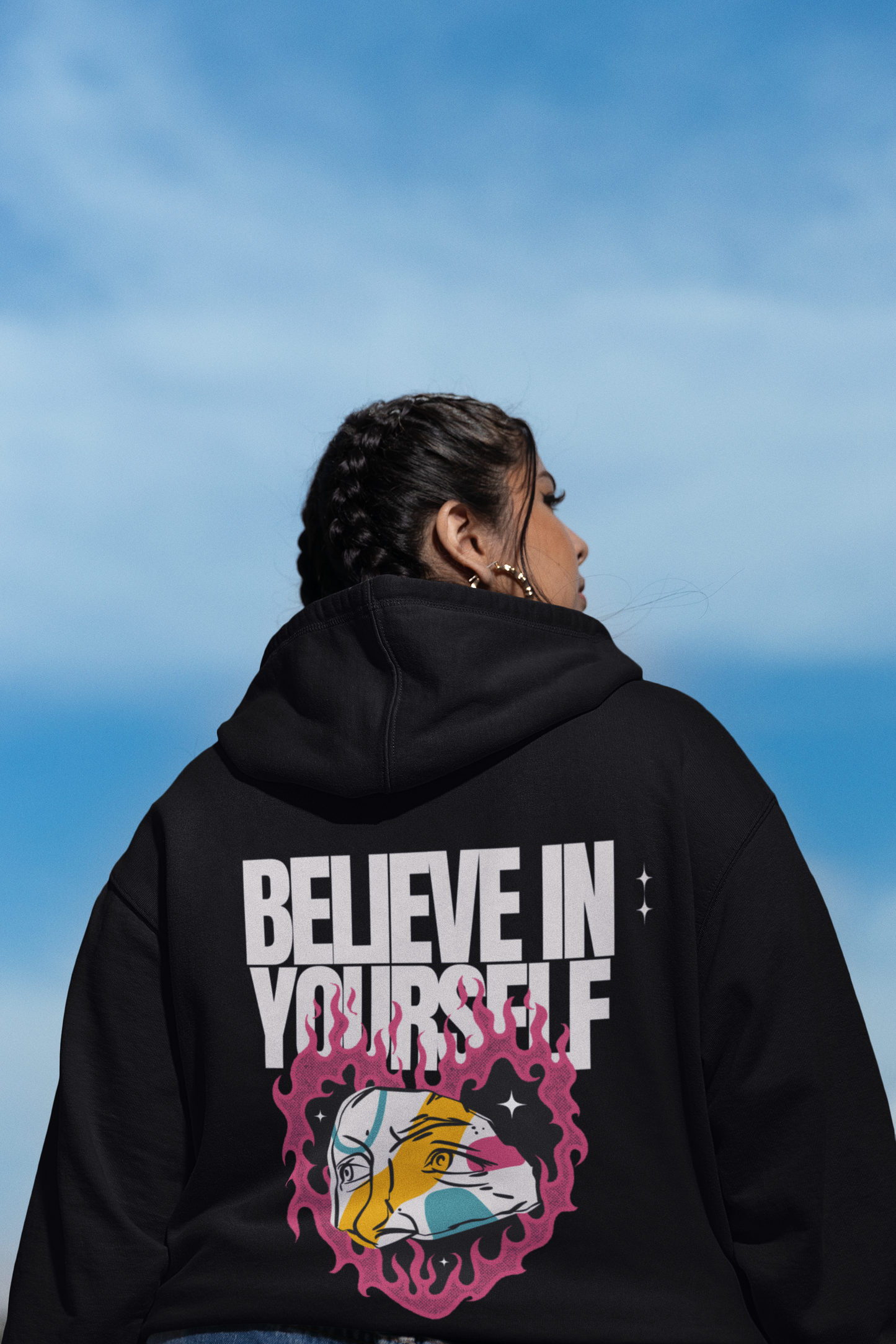 Believe - Oversized Hoodie