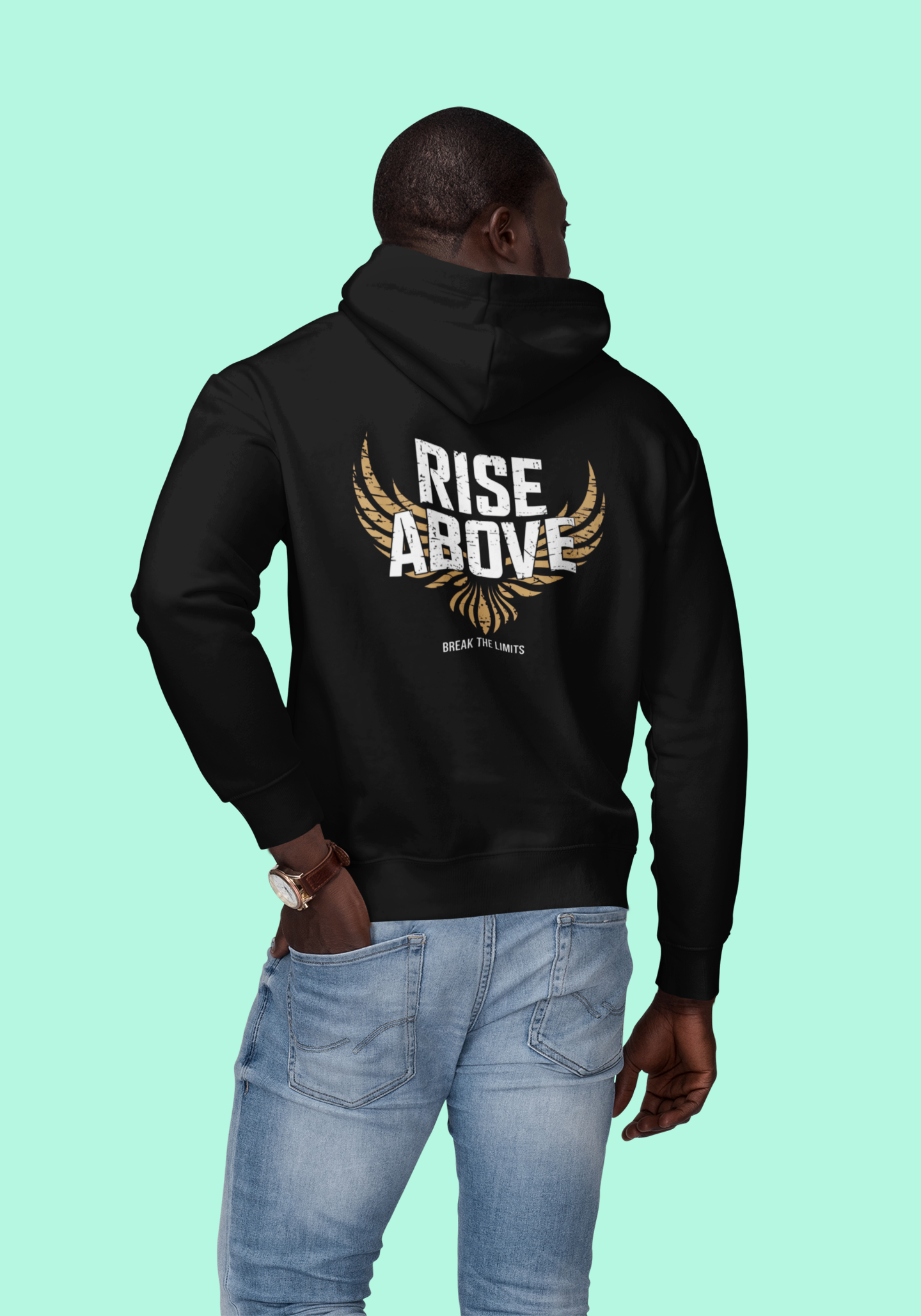 Rise Above - Oversized Hoodie