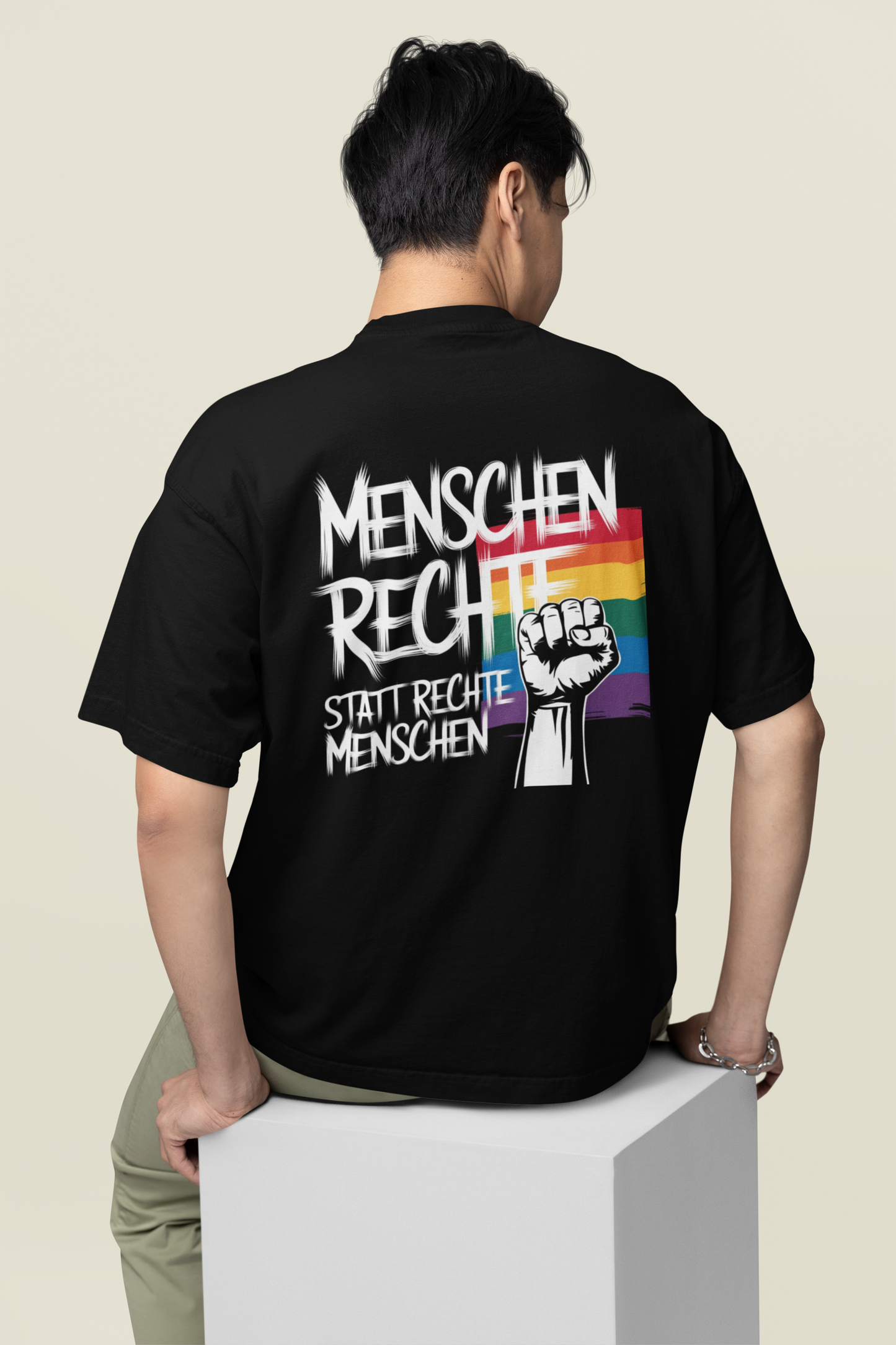 Menschenrechte - Oversized Shirt