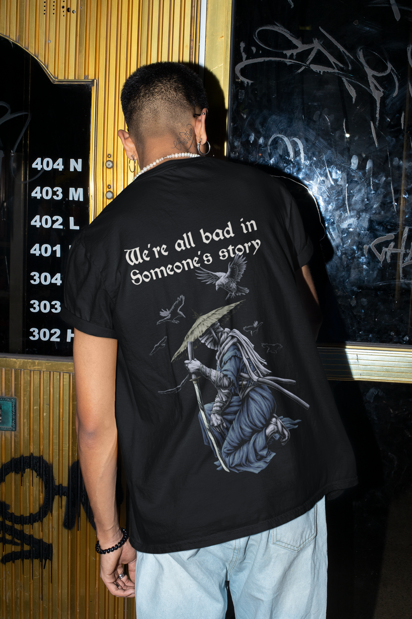 Samurai Oversized T-Shirt