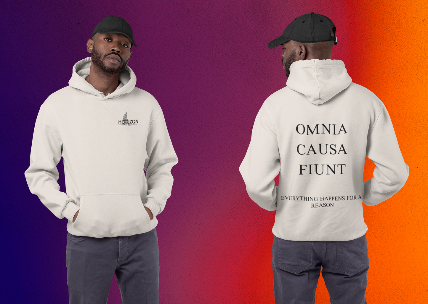 OMNIA CAUSA - Oversized Hoodie