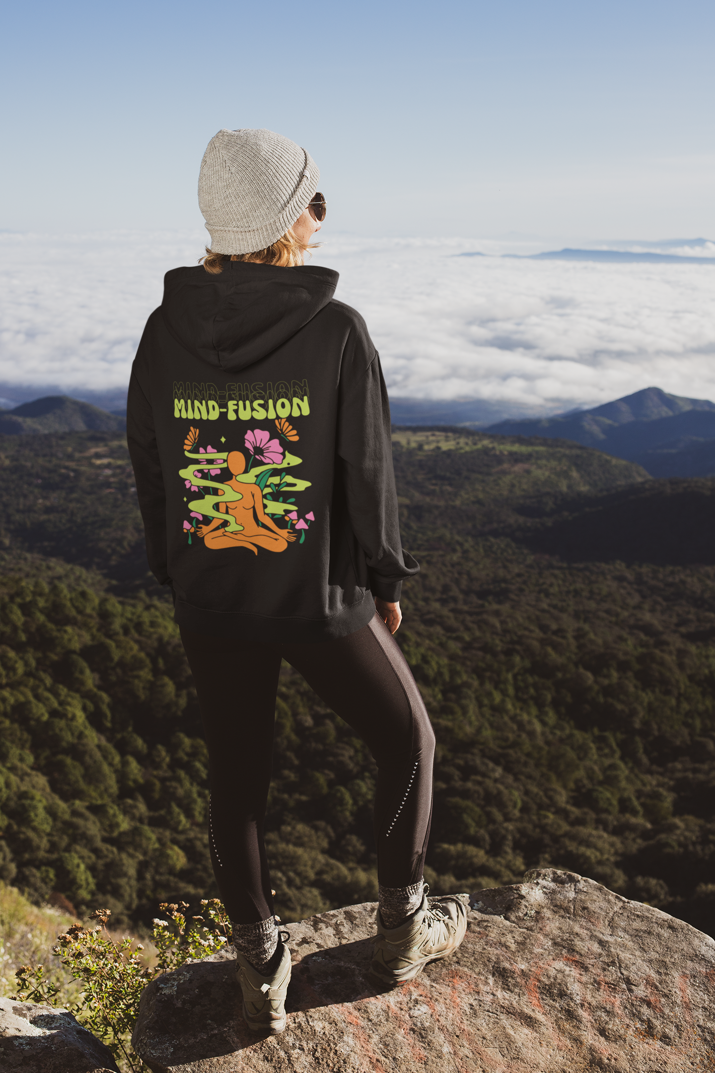 Mind- Fusion Oversized Hoodie