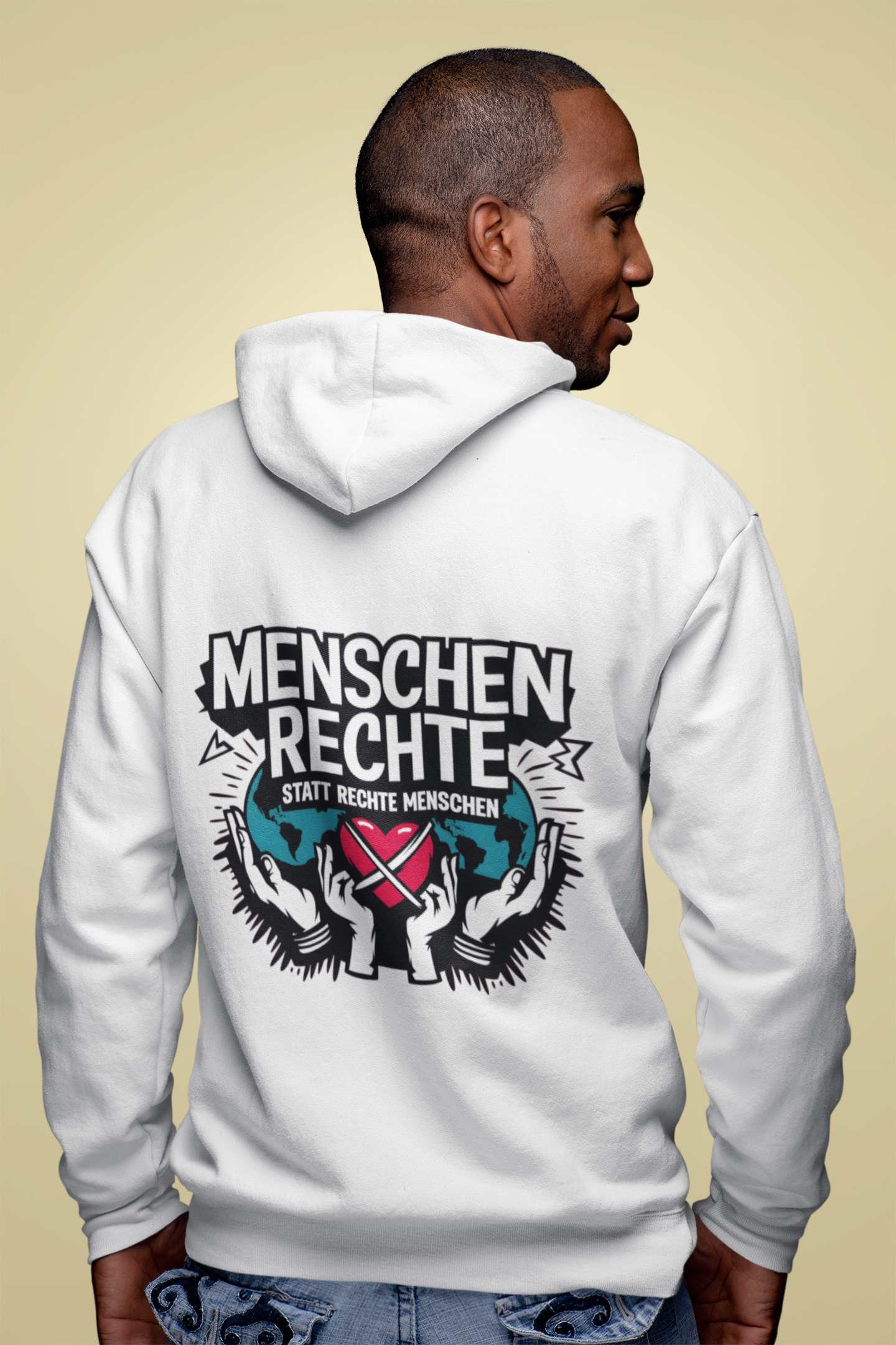 Menschenrechte 2 Oversized Hoodie